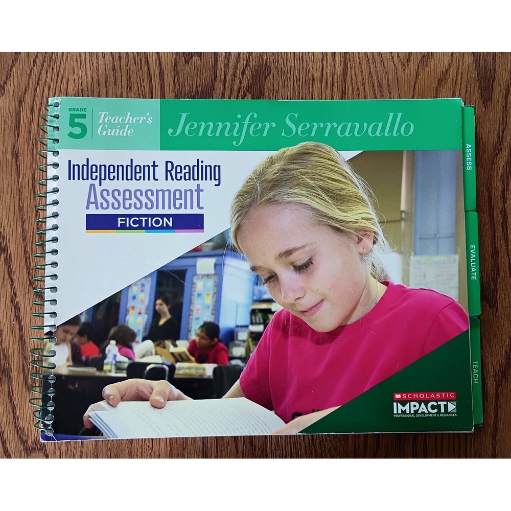 Independent Reading Assessment Fiction Teachers Guide Grade 5 + CD, Very Good